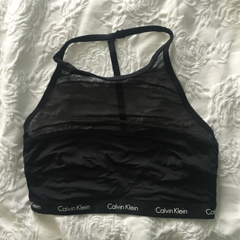 CK sports bra